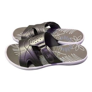 GEORGE Silver Mandy Women’s Sandals Size 10